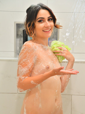 FTV Callie Stripping And Take A Shower
