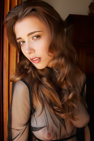 Cutie gets inside pussy