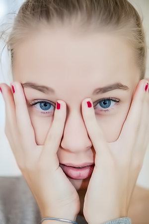 'Tight Denim' with Milena Angel via Milena Angel Club