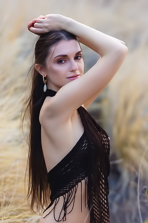 Monika May Naked And Free-spirited