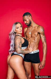 Hayley Davies Teases BBC With Delicious Curves And Creampie Finish