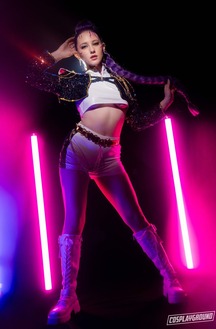 Melody Marks In KPop Demon Hunters XXX: A Porn Parody 