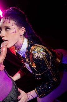 Melody Marks In KPop Demon Hunters XXX: A Porn Parody 