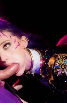 Melody Marks In KPop Demon Hunters XXX: A Porn Parody 