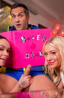 Khloe Kingsley And Skyler Storm In Threesome Scene For Mean Girls XXX: A Porn Parody