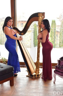 Busty Premium Babes Sheila Ortega And Kesha Ortega