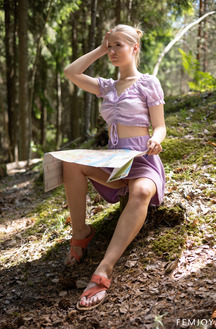 Lucia Sexy Nudes Get Naked Outdoors