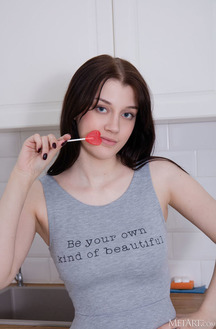 Enid Her Perfect Breasts And Fluffy Bush Exposed Without Inhibition
