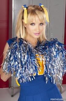 Watch Angie Savage Star As A Playful Cheerleader In Her Latest Nude Gallery