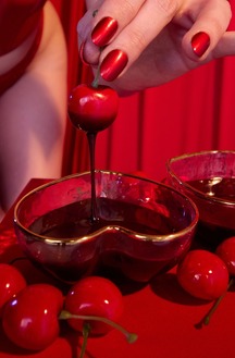 Lacy Lennon Redhead Pornstar In All Red Room