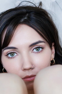 Danniela Sexy Brunette With Small Boobs
