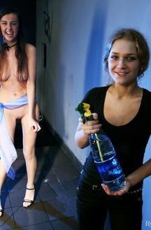 Martina And Ivana And Amy In Backstage Sexy Pics