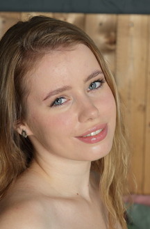 Lalli Slides Her Lacy Panties Over Her Luscious Ass