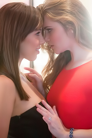 Jenna Sativa And Misty Lovelace Pussy Licking