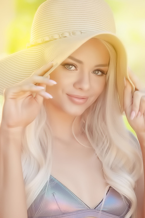 Elsa Jean Showing Her Sexy Body