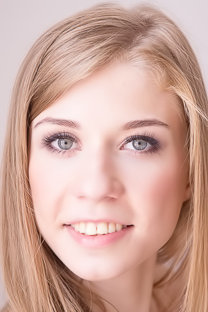 Eva Gold Beautiful Young Woman