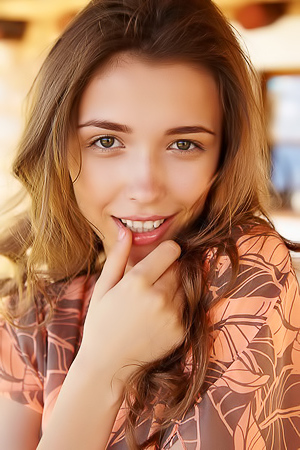 Mila Azul - Hot and sexy chick gets her orgasm in the yard