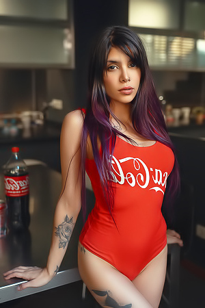 'Coca-Cola' with Witchie via Suicide Girls