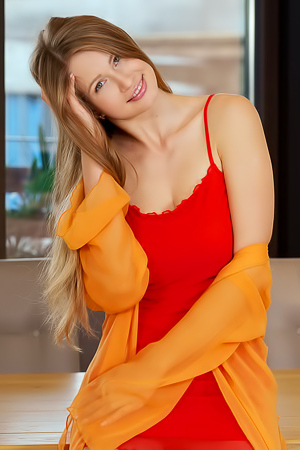 Stella Cardo Kicks Off Her High Heels And Lets Her Skimpy Outfit Slide To Her Waist