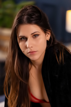 Amber Slassh In Skimpy Red Lingerie That Reveals More Than It Conceals Of Her Gorgeous Body