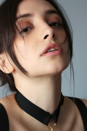 Olivia Linz Her Passionate Gaze Conveying Her Erotic Thoughts