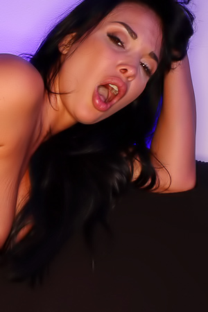 Anissa Kates Mouth Waters For Huge Meat On Hot Moment