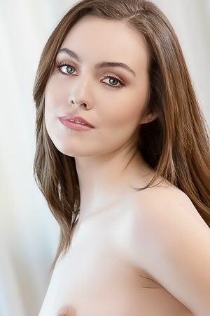 Freya Parker Flirts plays with rings in her lingerie