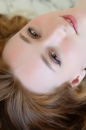 Elsa Winter Delights in Sensual Touch and the Caress of the Sofa
