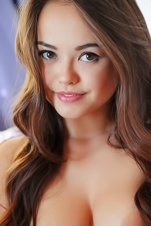 Playful Sophia Kisses With Growing Passion