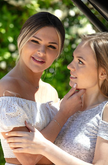 Sylvia Wise And Emily First Both Glowing With Orgasmic Bliss